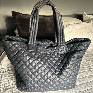 MZ Wallace Black Quilted Tote
